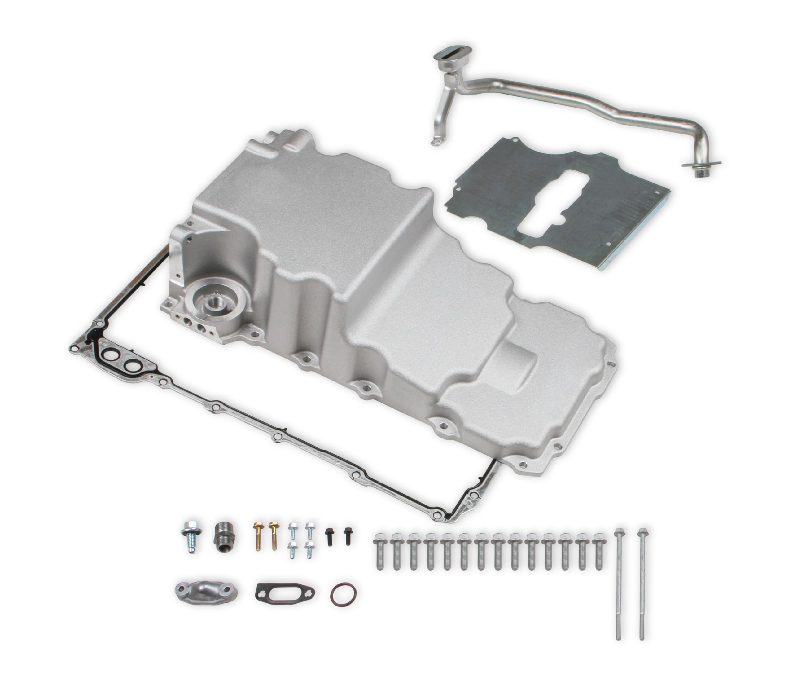 LS High Tuck Retro-Fit Oil Pan - Natural Cast Finish Replacement Part for Classic Cars - Perfect for Engine Repair & Restoration Projects