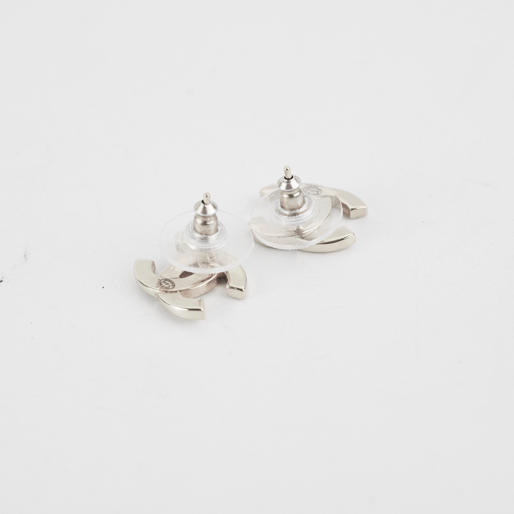 Chanel CC Logo Gold Stud Earrings - Fashion Jewelry for Women | Perfect for Parties, Weddings & Everyday Elegance