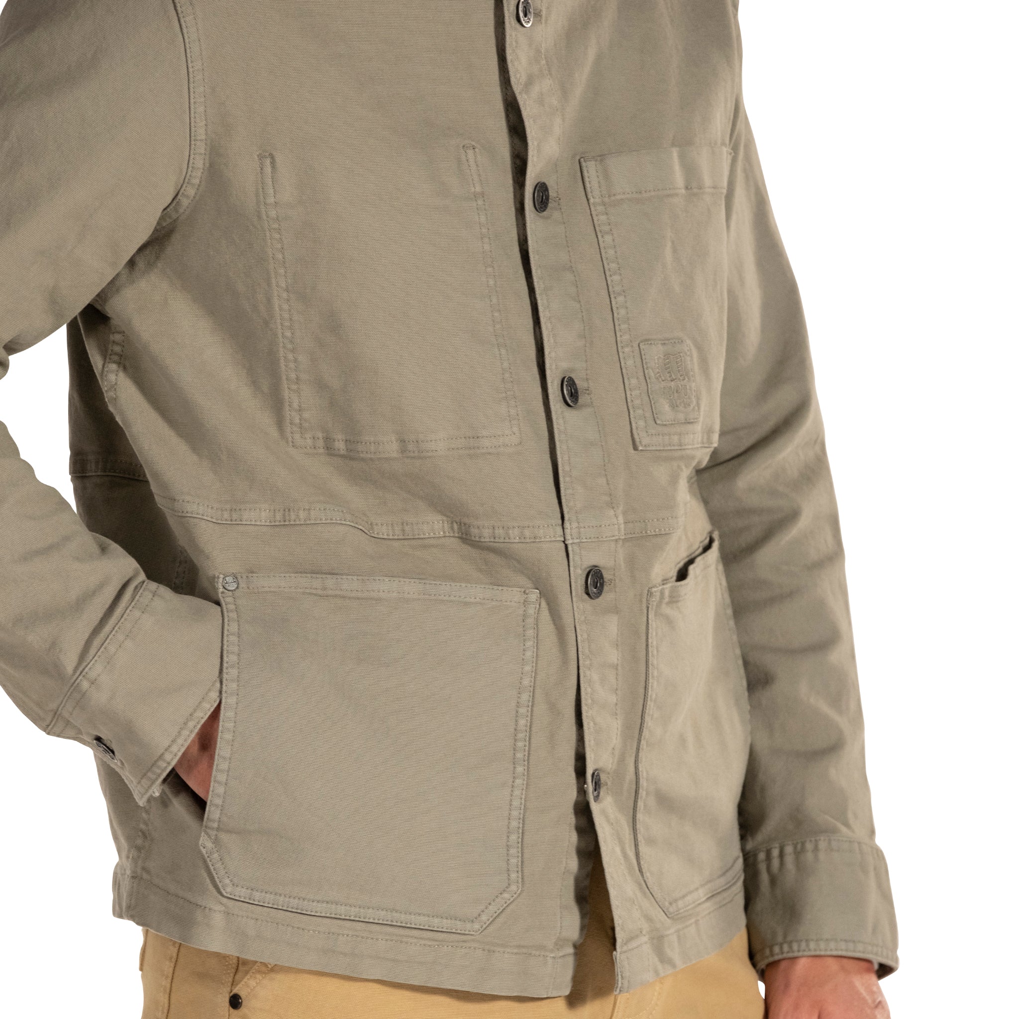 Men's Utility Jacket - Durable & Stylish Outdoor Workwear for Hiking, Camping & Everyday Wear