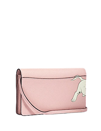Coach Disney X Hayden Foldover Crossbody Clutch With Dalmatian Print - Stylish Mini Bag for Women, Perfect for Parties, Date Nights & Daily Use