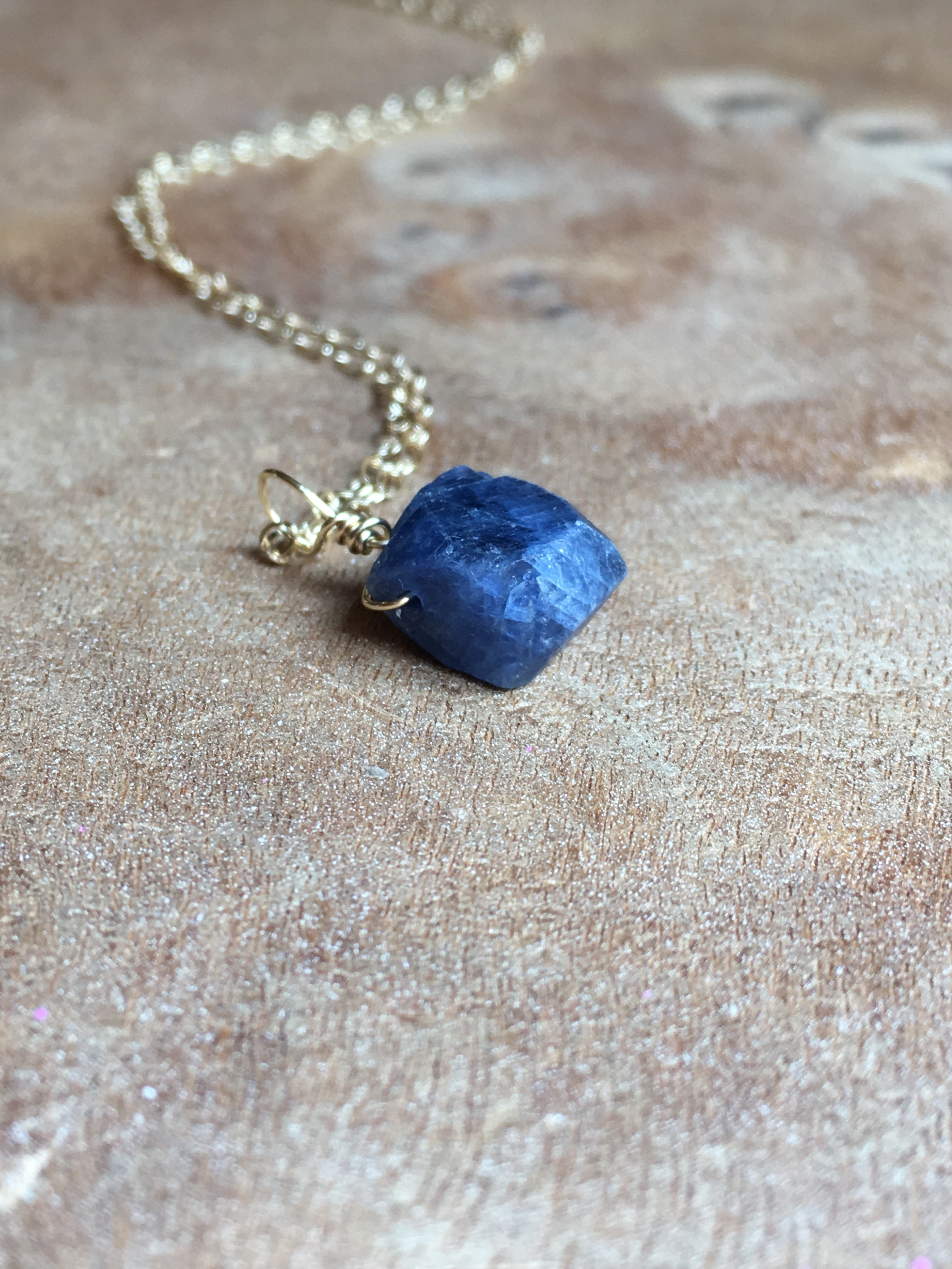 Natural Blue Sapphire Necklace for Women - 14K Gold or 925 Sterling Silver Pendant Jewelry - Perfect for Weddings, Anniversaries & Special Occasions