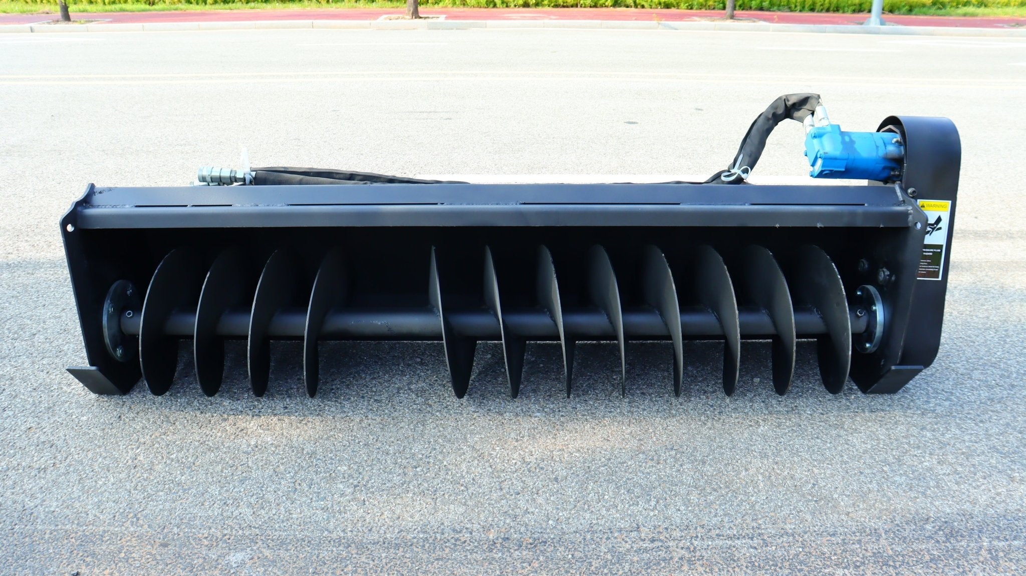 Heavy Duty Skid Steer Backfill Attachment - Trenching & Backfilling Tool for Agriculture, Irrigation & Construction | Model 2504016 | Perfect for Landscaping, Farm Work & Excavation Projects
