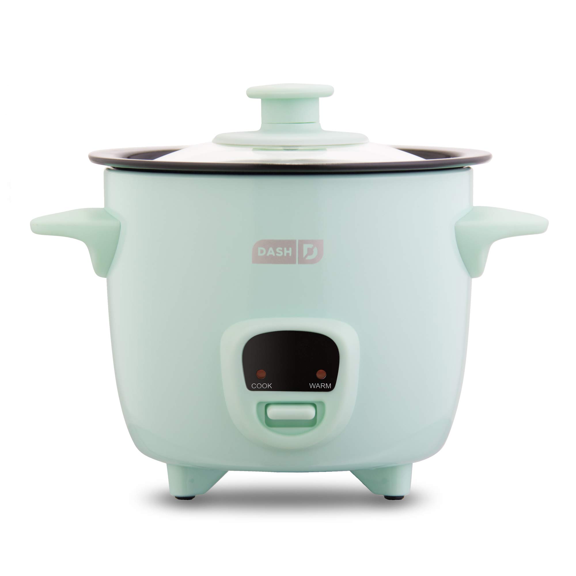 DASH Mini Rice Cooker Steamer 5 Quart - Nonstick Removable Pot, Keep Warm Function, Recipe Guide - Perfect for Soups, Stews, Grains & Oatmeal | DASH Rapid Egg Cooker Electric - 6 Egg Capacity - Ideal for Breakfast, Meal Prep & Healthy Cooking (Aqua)