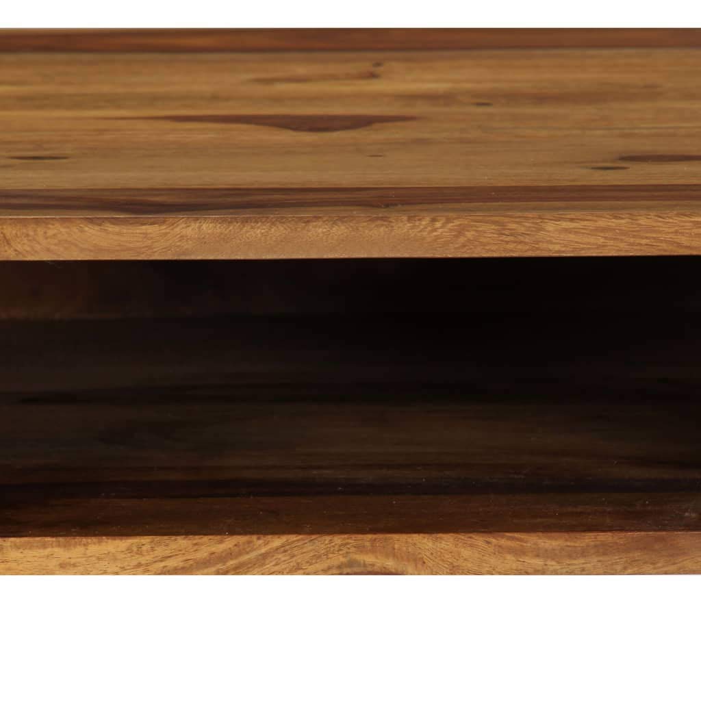 Solid Sheesham Wood Writing Desk - 43.3