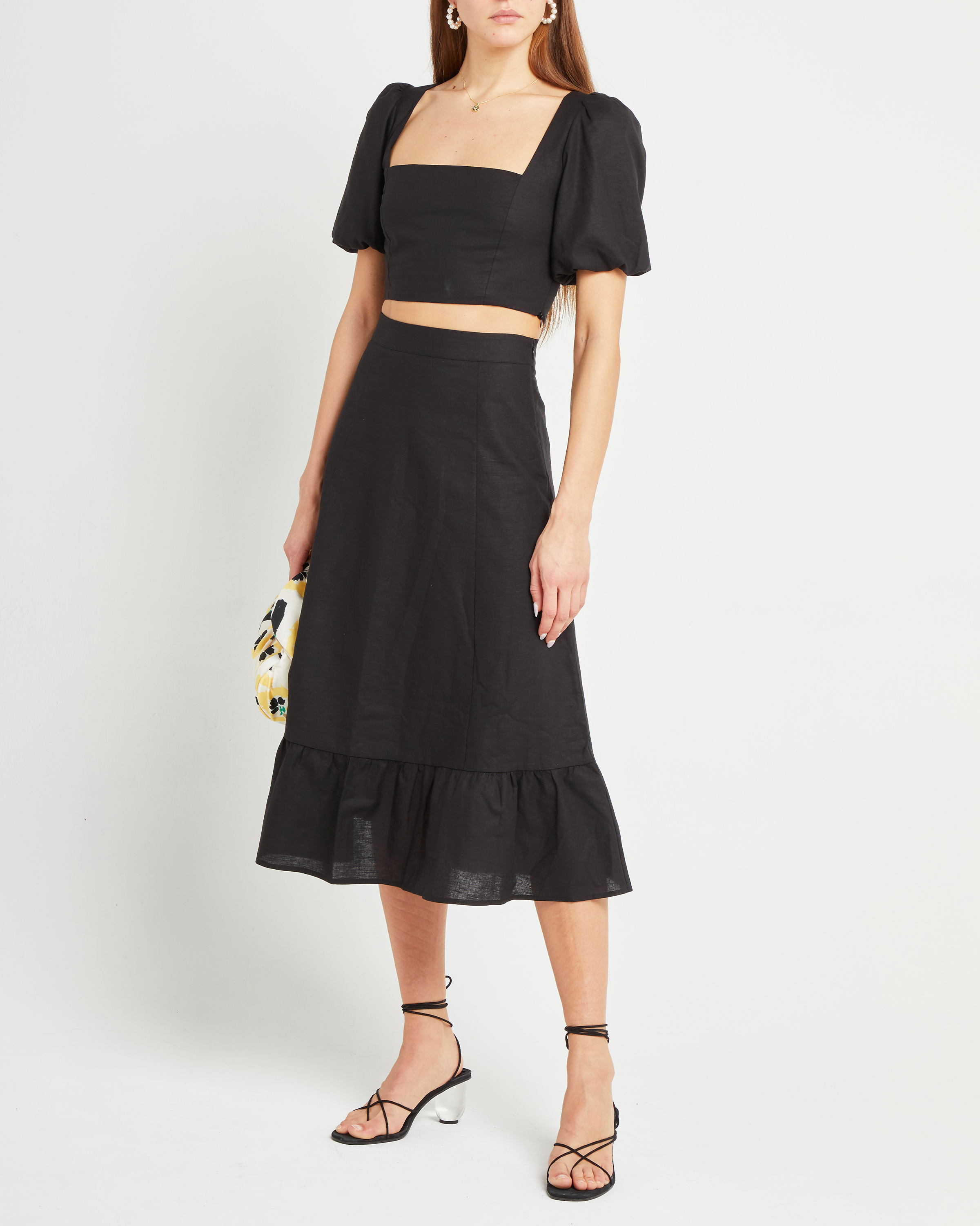Sana Two Piece Set Women's Outfit - Trendy Matching Top and Bottom Set for Casual Wear, Date Night, and Summer Vacation