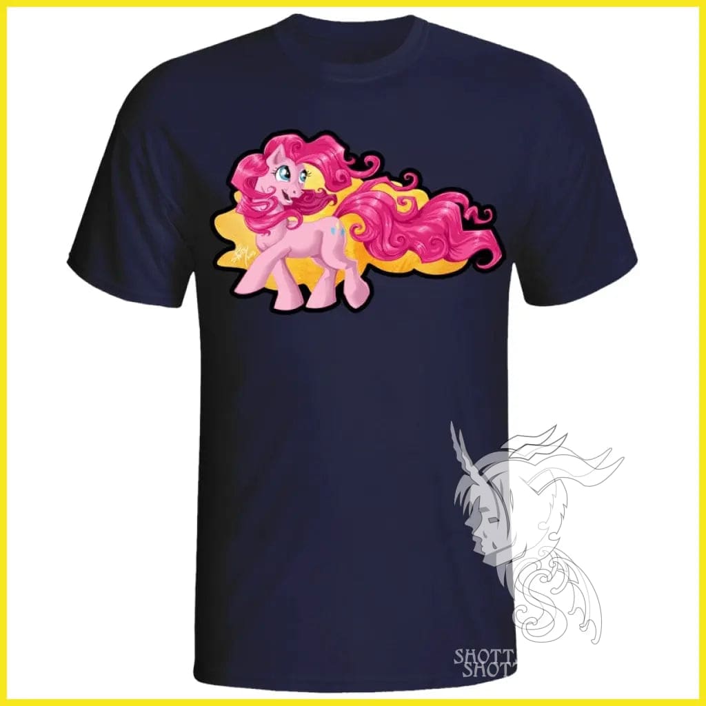 My Little Pony Pinkie Pie Graphic T-Shirt for Kids & Adults - Fun Cartoon Character Tee for Casual Wear, Cosplay & Gifts