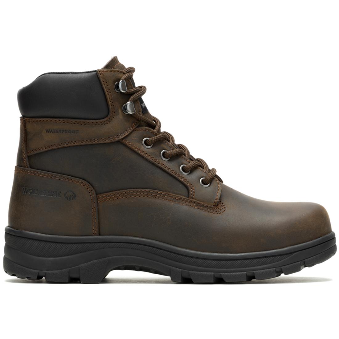 Carlsbad Waterproof Soft Toe Work Boots for Men - Comfortable Slip Resistant Safety Shoes for Construction, Hiking & Outdoor Work