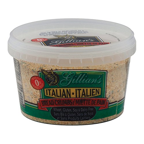 Gillian's Foods Gluten Free Italian Bread Crumbs 12 oz – Panko Style for Chicken, Fish & Meatballs – Perfect for Baking, Frying & Coating