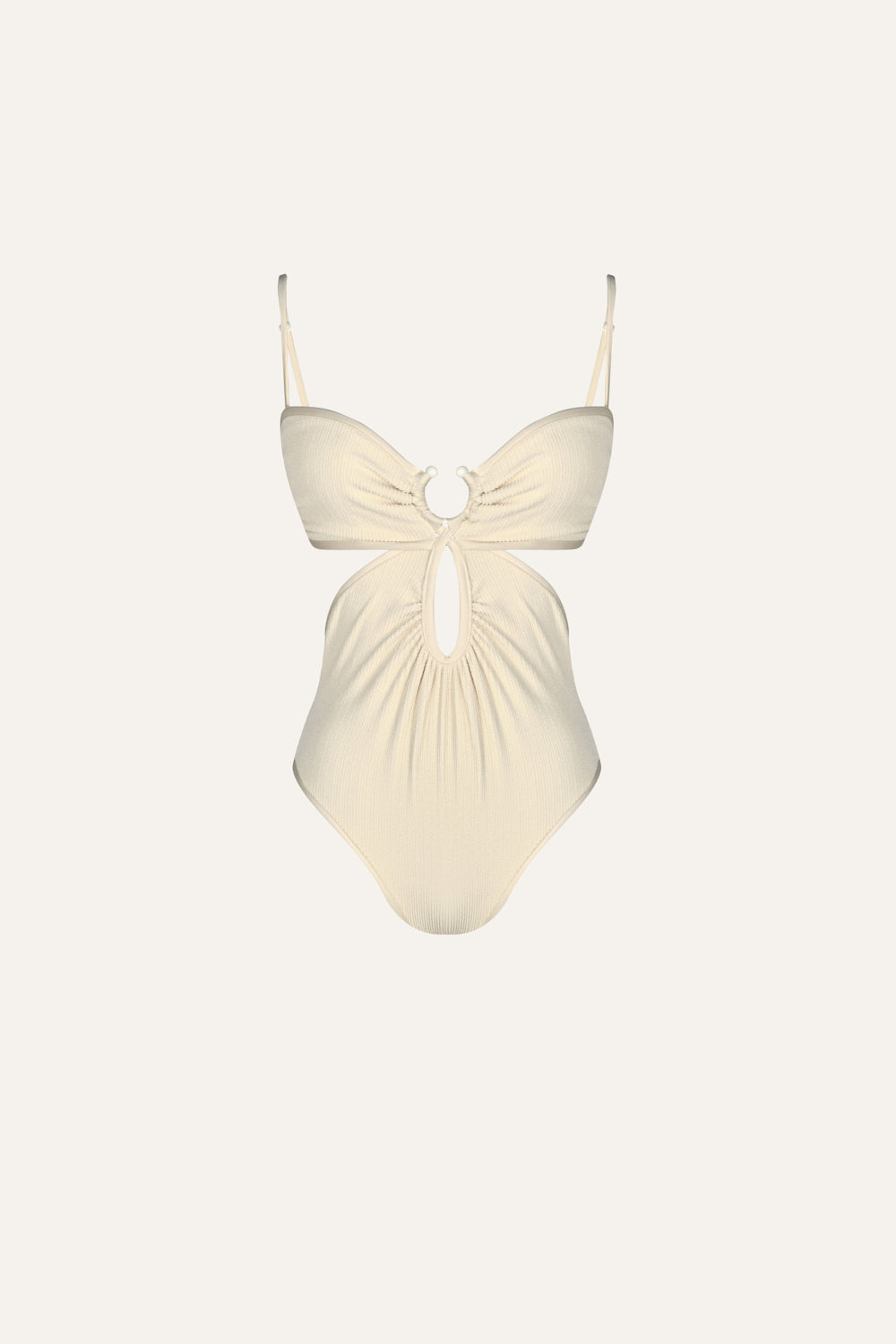 Sunny Days One Piece Swimsuit - Women's Sexy High Waisted Bikini Set for Beach, Pool, and Summer Vacation