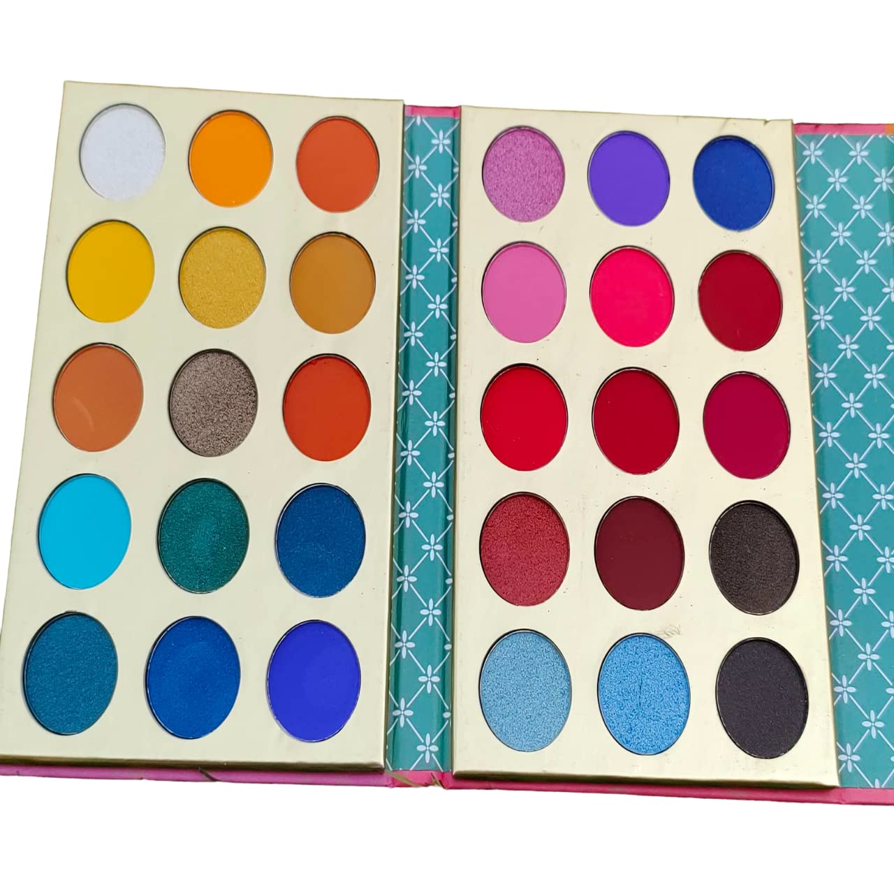 STUNHUB Professional Eyeshadow Palette - High Pigmented Makeup Kit with Highlighter (110g, Multicolor) for Party, Wedding & Everyday Glam Looks
