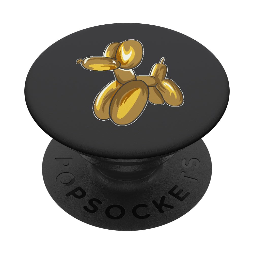 Balloon Dog PopSockets - Adhesive PopGrip for Phones | Fun Party Decorations & Birthday Gifts for Dog Lovers