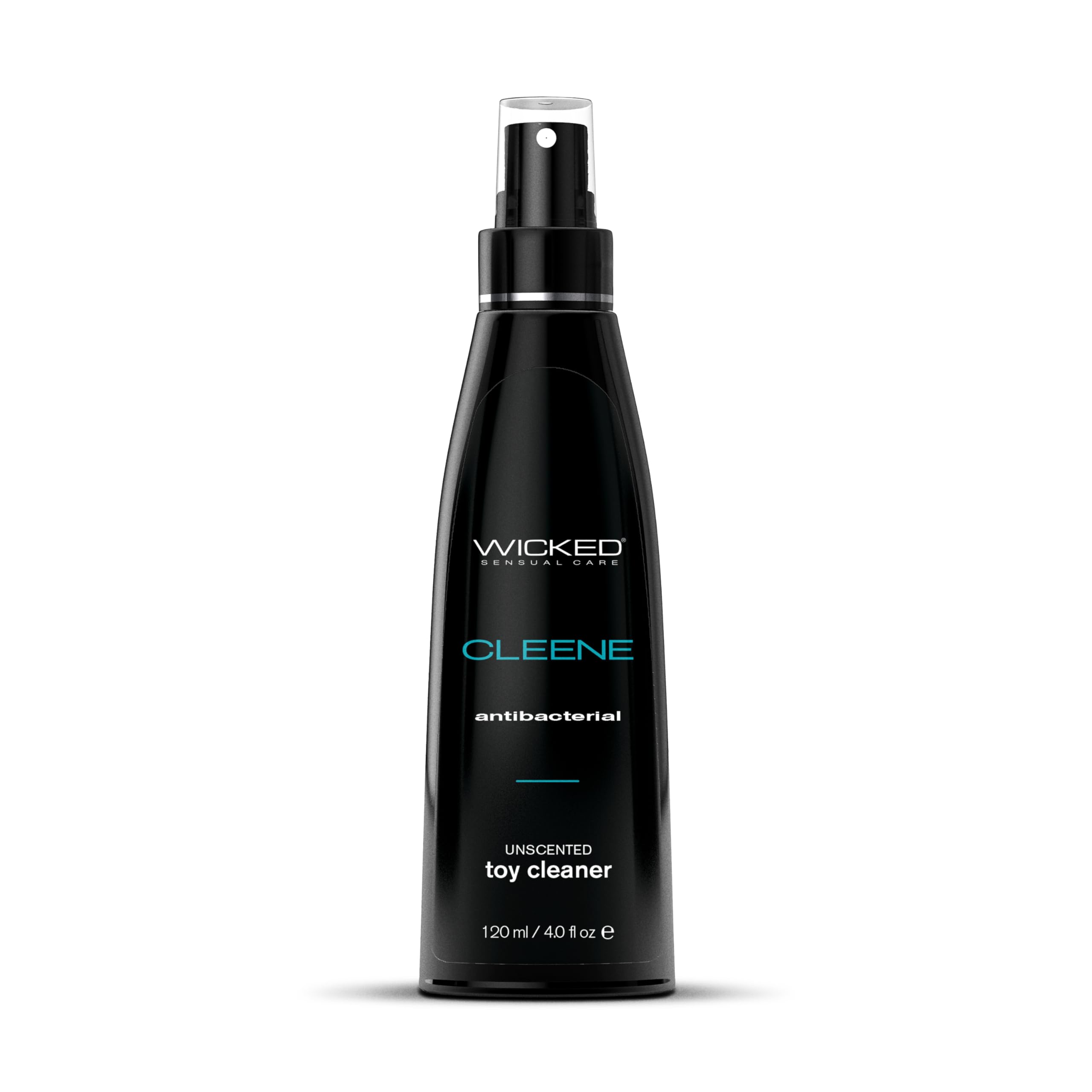 Wicked Sensual Care Wicked Cleener Toy Cleaner - 4oz Spray for Adult Toys & Sensual Accessories | Gentle Cleaning Solution for Silicone, Rubber & Plastic Toys | Perfect for Before & After Play
