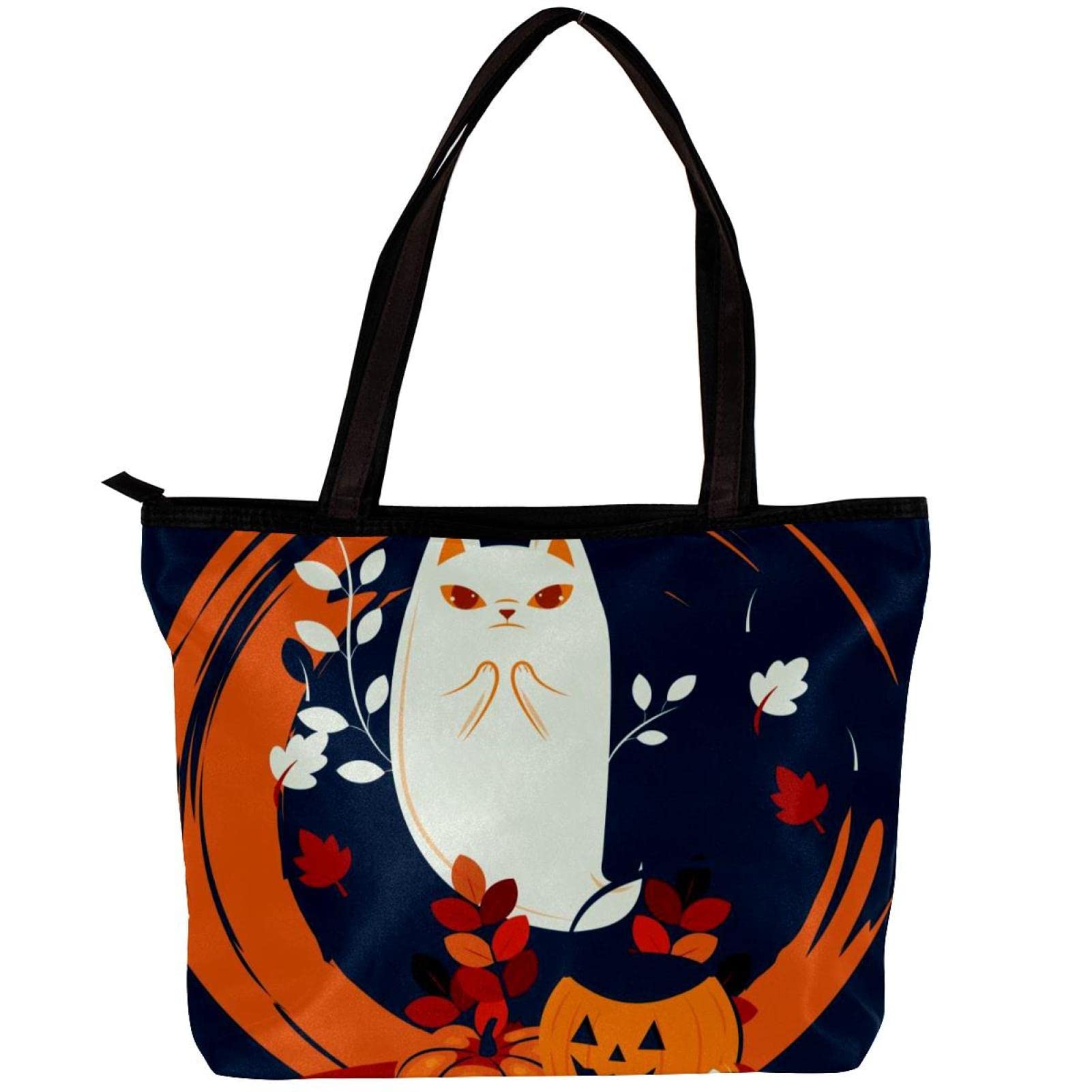 Stylish Tiger Print Tote Bag for Women - Lightweight Shoulder Bag with Inner Pouch - Perfect for Work, Travel & Shopping