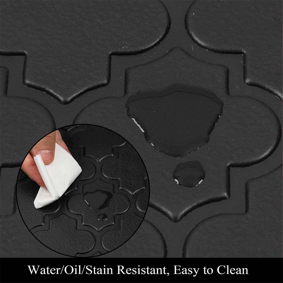 HEBE Anti-Fatigue Kitchen Mat with Non-Slip Backing - 20