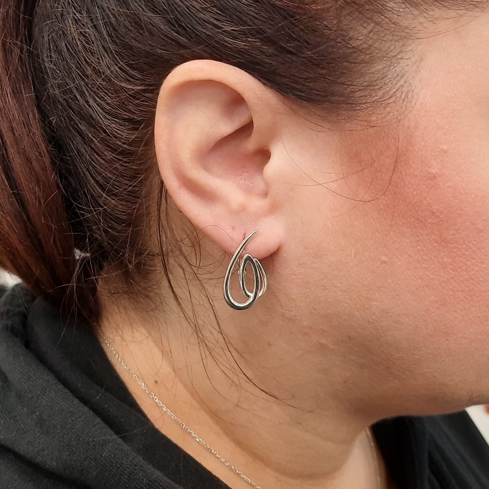 Genuine 925 Sterling Silver Stylish Earrings - Solid Hallmarked for Quality | Perfect for Parties, Weddings & Everyday Wear