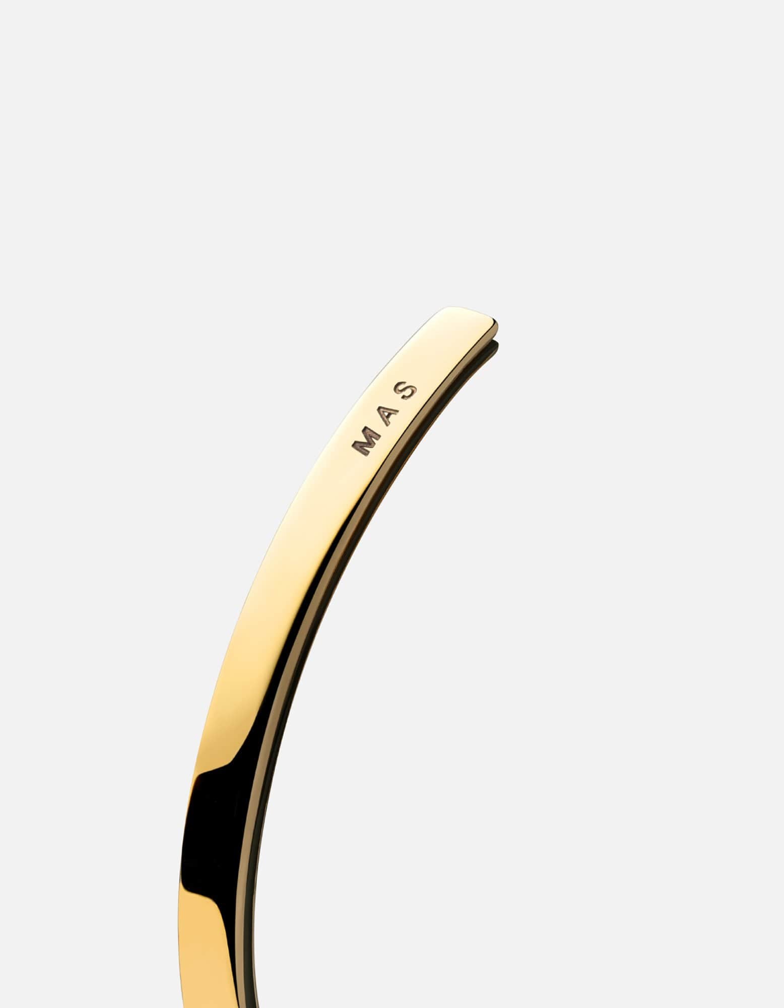 Premium Ridge Cuff Bracelet - Gold & Black Stainless Steel Adjustable Bangle for Men & Women | Perfect for Everyday Wear, Gifts & Special Occasions