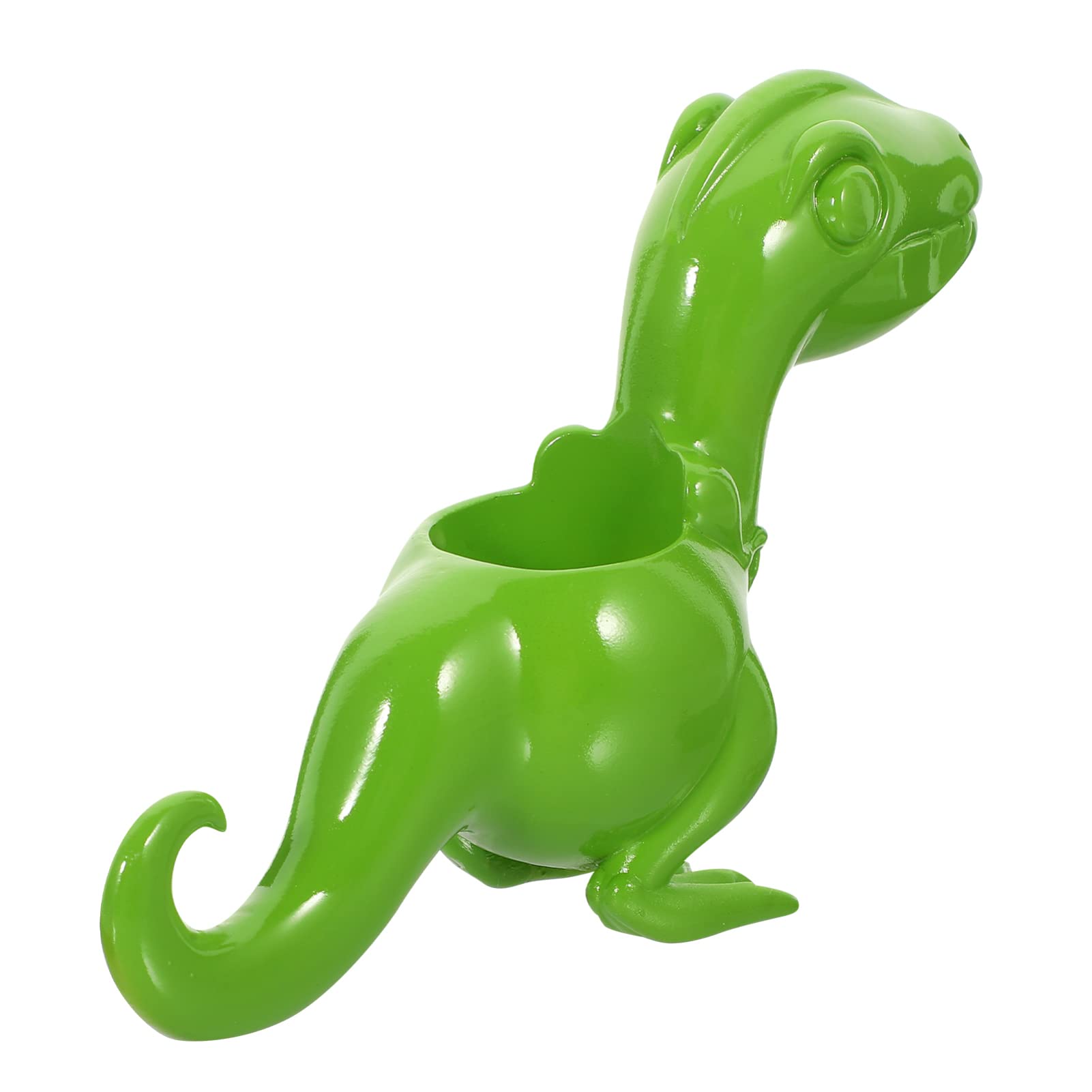 Dinosaur Pen Holder for Desk - Resin Cute Pencil Organizer, Office Desk Accessories for Women & Kids | Perfect Gift Idea for Home, School & Office Use