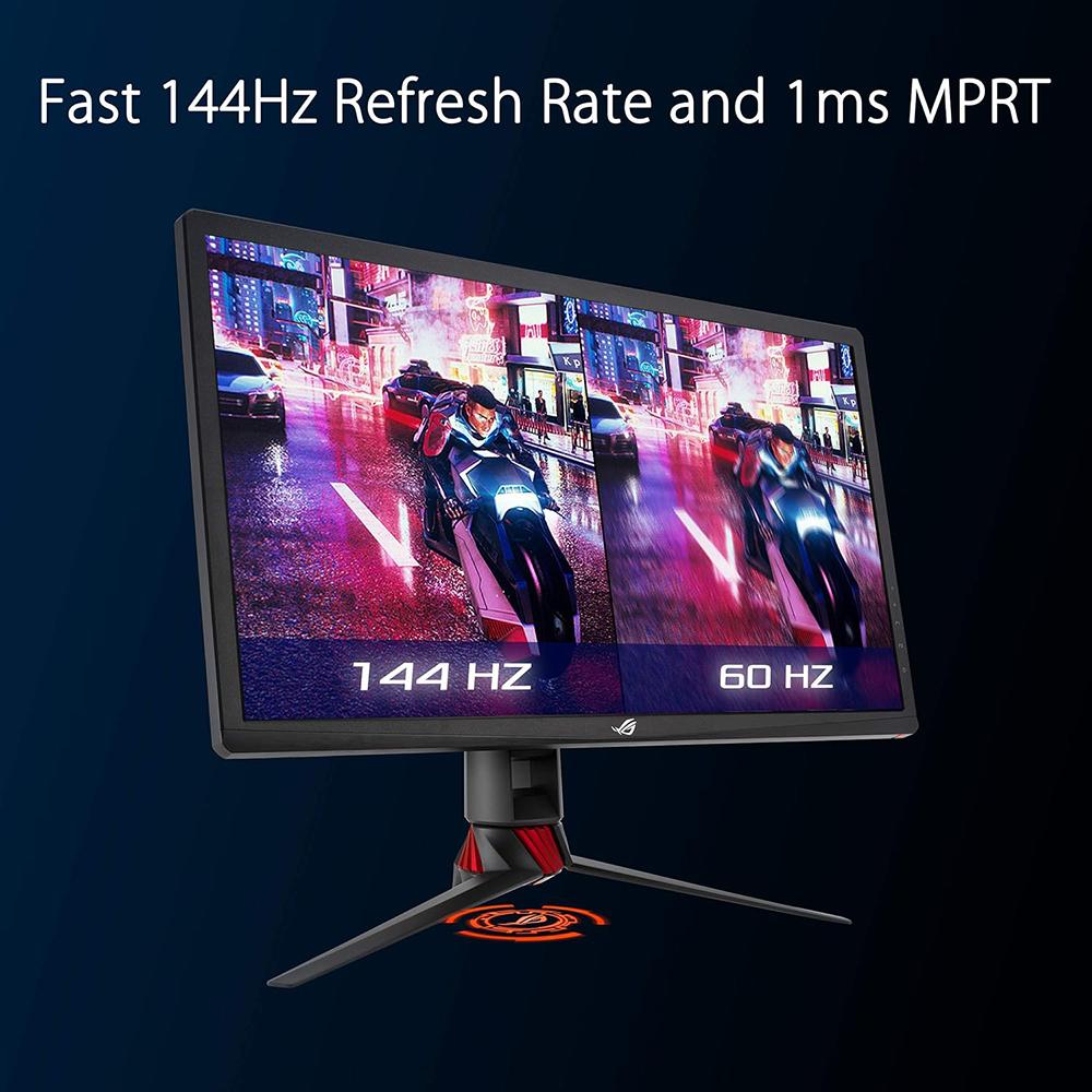 ASUS ROG Strix XG27UQ 27-inch 4K UHD Gaming Monitor - 3840x2160, HDR, DSC, 144Hz, G-Sync Compatible for PC & Console Gaming, Esports, and Professional Work
