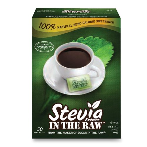 Organic Stevia Extract in Raw Powder - 100 Individual Packets (2 Packs of 50) | Natural Zero-Calorie Sweetener for Coffee, Tea, Baking & Healthy Lifestyle