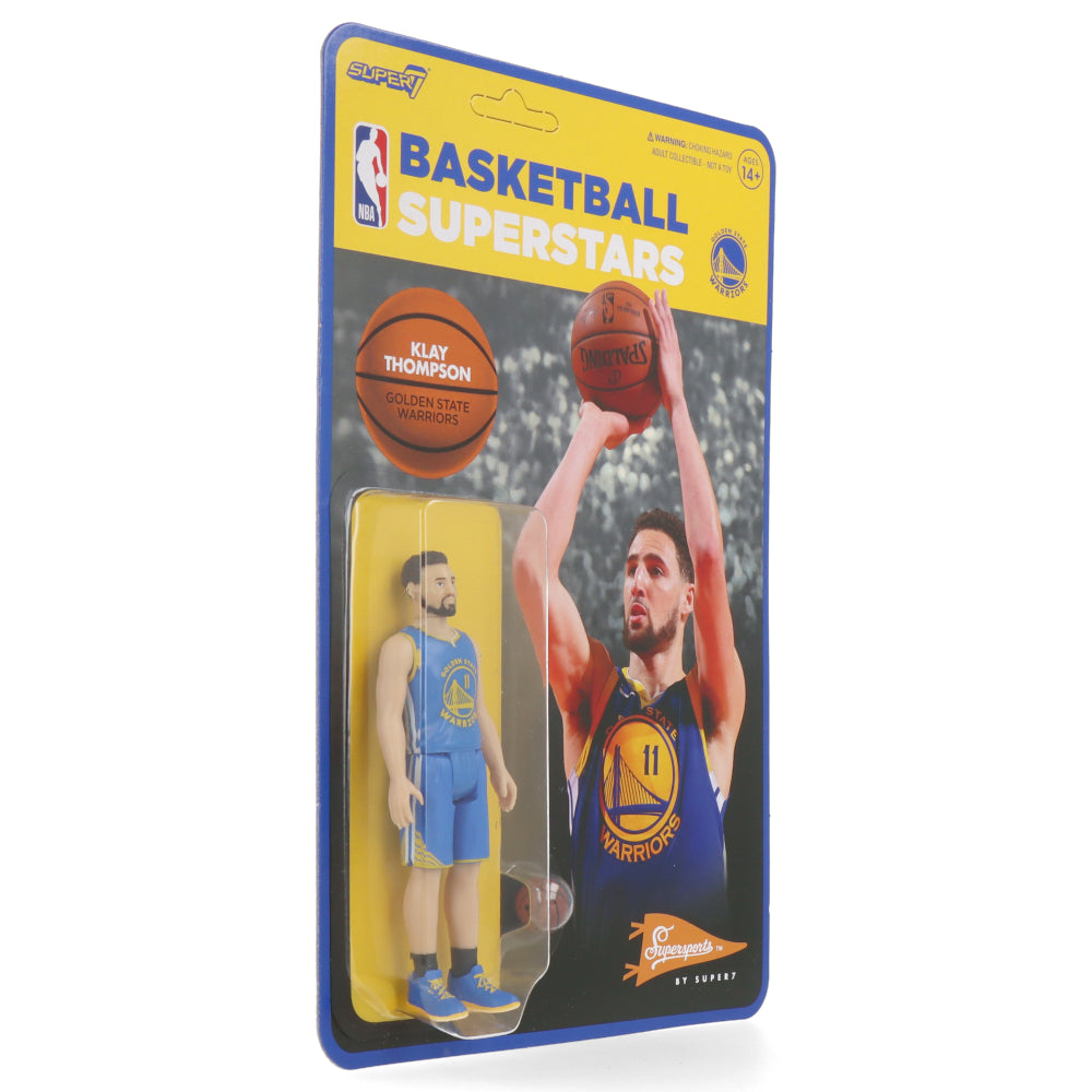 Klay Thompson Golden State Warriors NBA Action Figure - Supersports Figure Wave 4 - Collectible Basketball Player Toy for Fans & Display