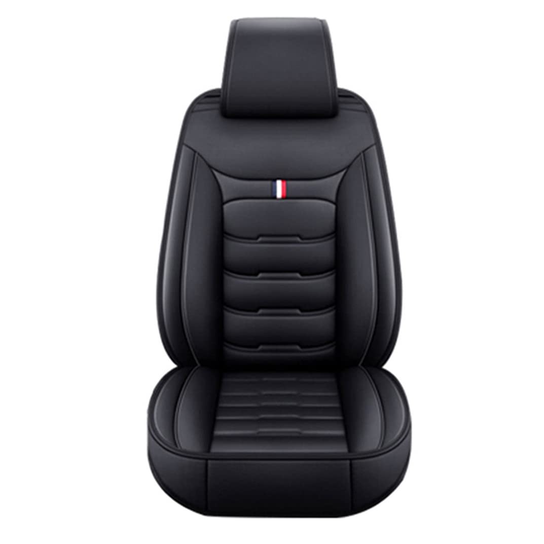 1996-2002 Pontiac Trans Am Leather Seat Covers - 5-Piece Full Set, Waterproof & Breathable, Airbag Compatible Black Car Seat Protectors - Perfect for Road Trips & Daily Commutes