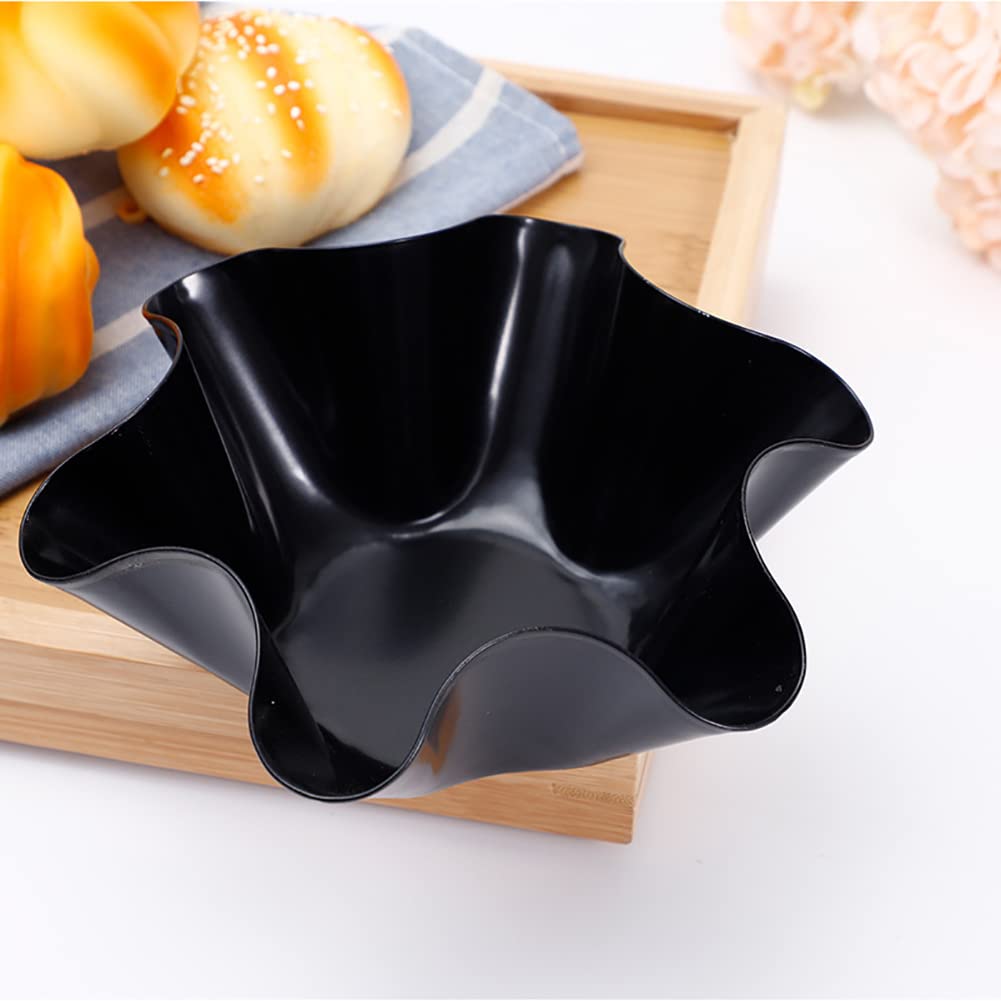 GSHLLO 2-Pack Carbon Steel Tortilla Bowl Maker Set - Taco Shell Molds, Salad & Baking Bowls for Kitchen - Perfect for Taco Night, Salad Prep & Party Snacks