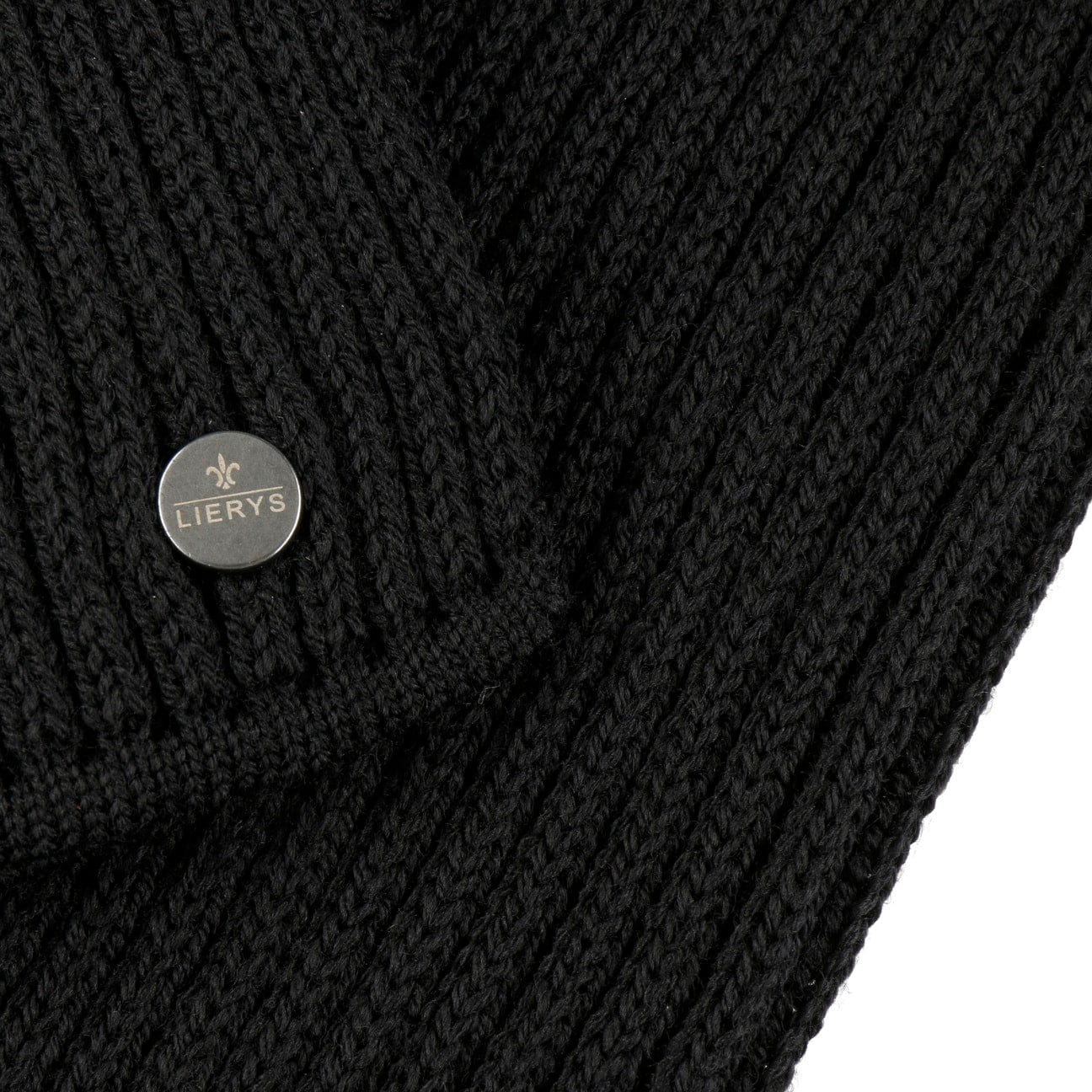 Lierys Premium Merino Wool Rib Scarf - Soft & Warm Winter Accessory for Men & Women - Perfect for Cold Weather, Outdoor Activities & Fashion Styling