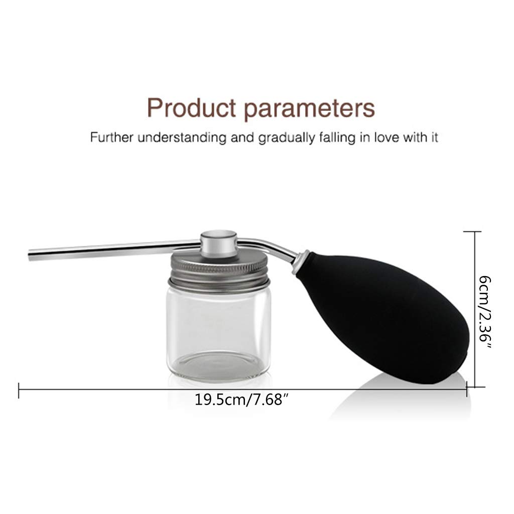 Hair Building Fibers Spray Applicator - Silicone Airbag Atomizer for Hair Thickening & Restoration - Hair Loss Concealer Kit for Men & Women - Perfect for Daily Use & Special Occasions