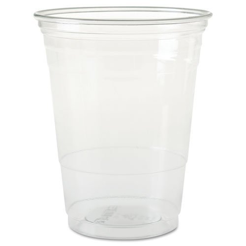 SOLO Plastic Party Cups 16 oz Clear - 50 Pack Bulk Disposable Cold Drink Cups for Parties, Events, and Gatherings