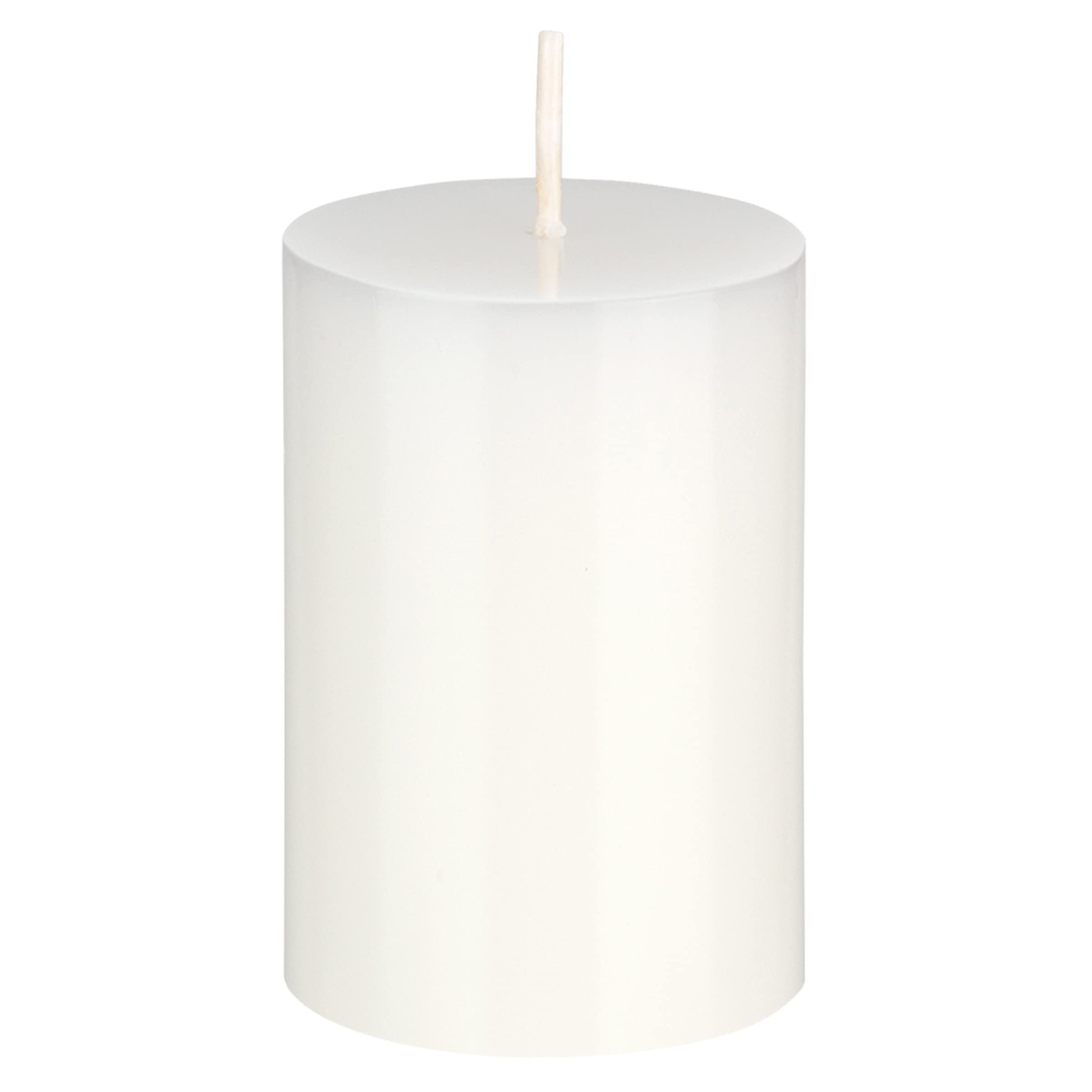 Premium Unscented White Pillar Candle - 2