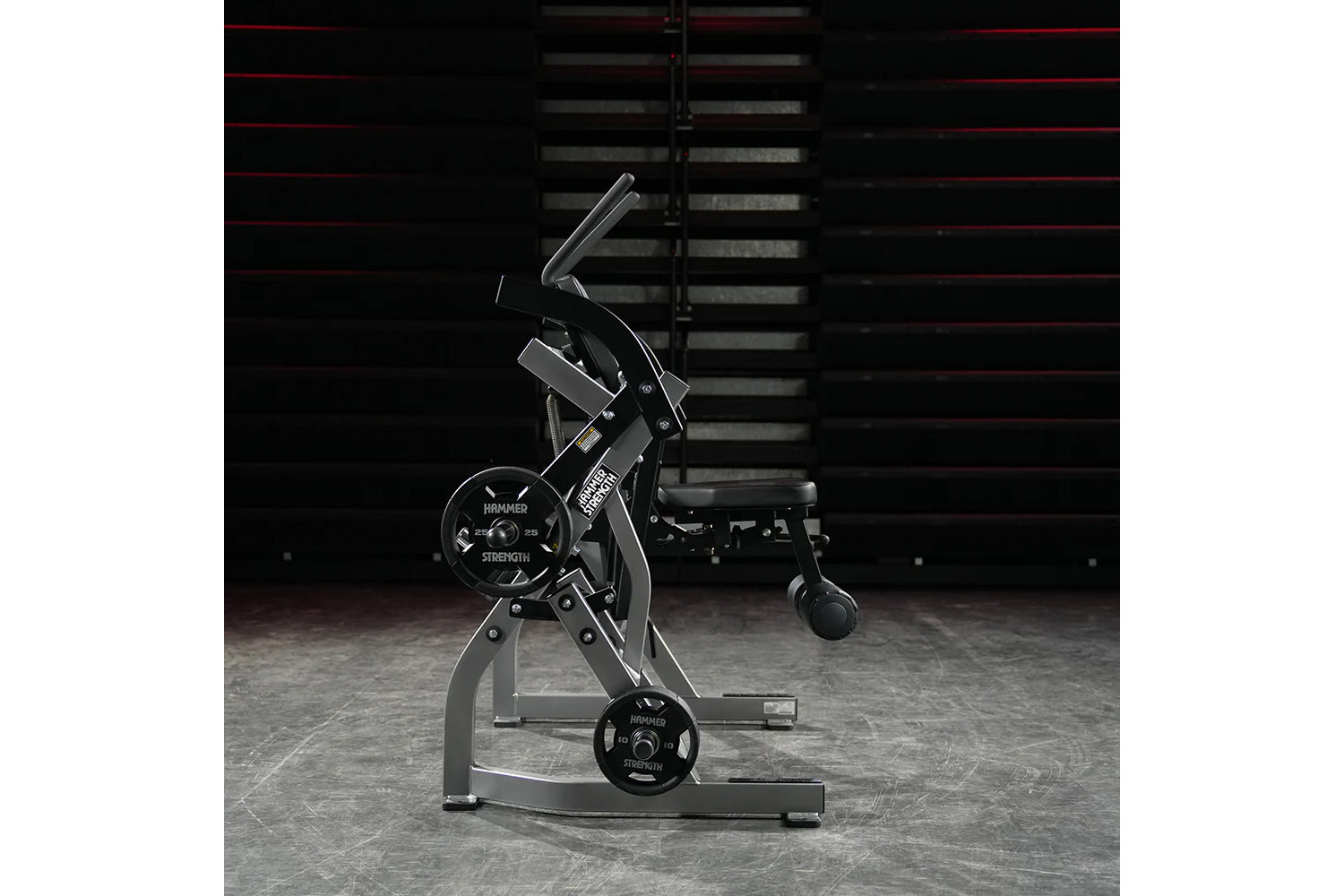 Hammer Strength Plate Loaded Abdominal Oblique Crunch Machine - Gym Equipment for Core Workouts & Strength Training - Perfect for Home & Commercial Fitness Centers