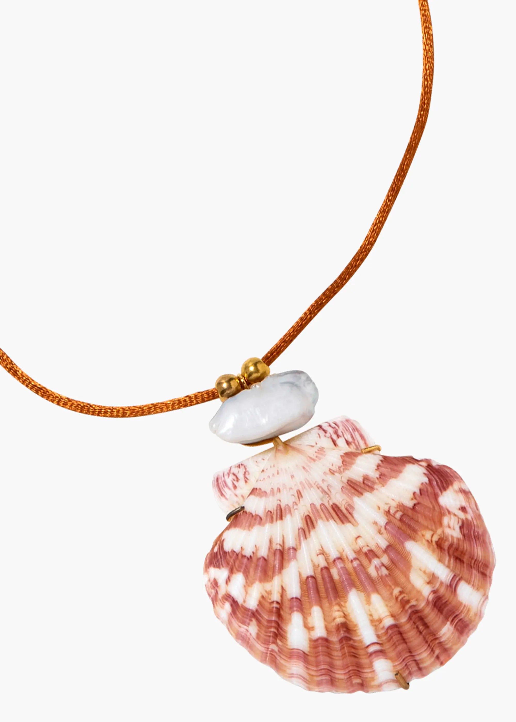 Calandra Necklace Sunset - Elegant Gold Plated Pendant for Women | Perfect for Evening Parties, Date Nights & Special Occasions