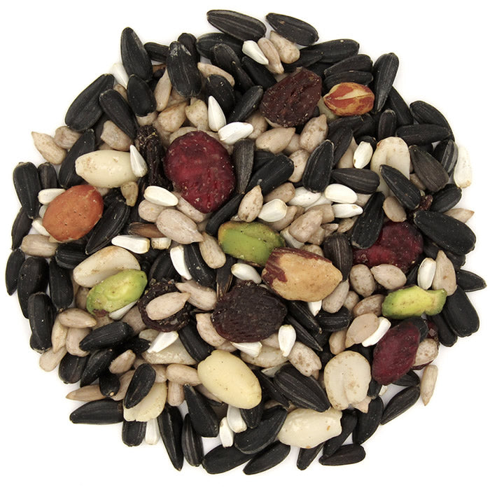Duncraft Premium Fruit Berry Nut Blend Wild Bird Seed - 5 lb or 20 lb Bag - Attracts Cardinals, Bluebirds & Woodpeckers - Perfect for Backyard Bird Feeders & Wildlife Gardens