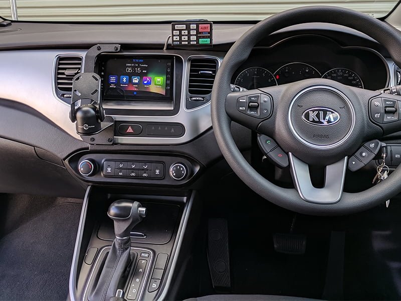 Kia Rondo (2013+) Car Phone Mount - Universal InDash Dashboard Holder for iPhone & Android - Perfect for GPS Navigation & Hands-Free Driving