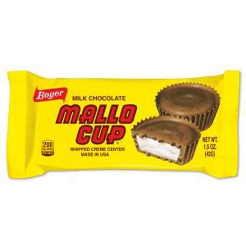 Mallo Cup Milk Chocolate 1.5oz (72 Count) - Bulk Candy for Parties, Halloween, Christmas & Office Snacks