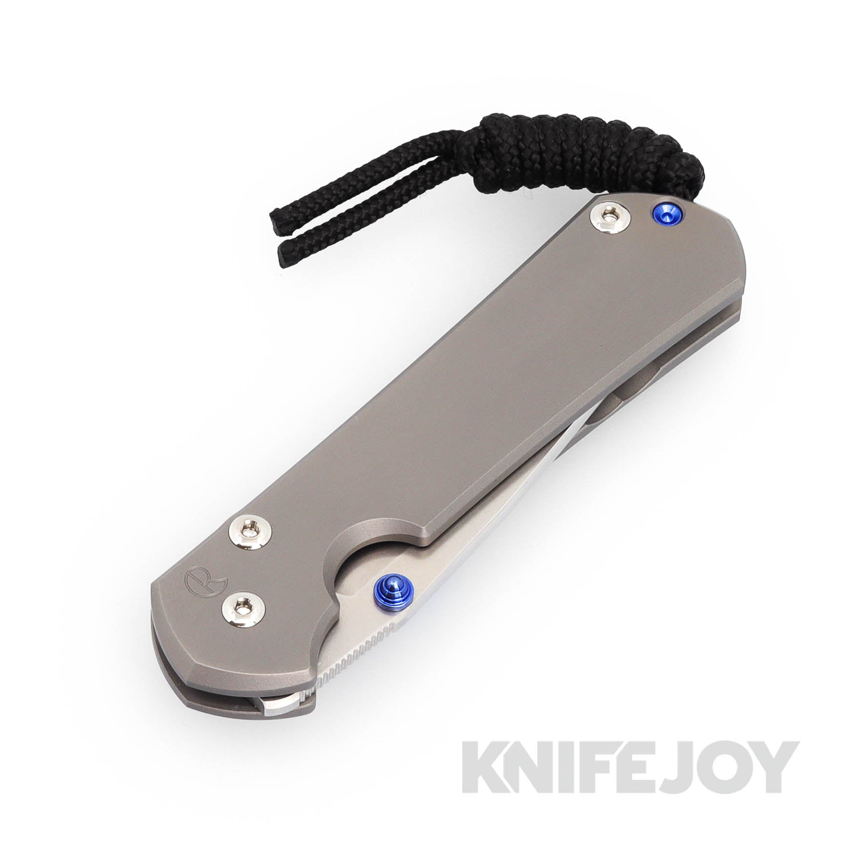 Chris Reeve Knives Small Sebenza 31 Drop Point Folding Knife - Magnacut Blade & Glass Blasted Titanium Handles - EDC, Camping, Hunting, Outdoor Survival Gear