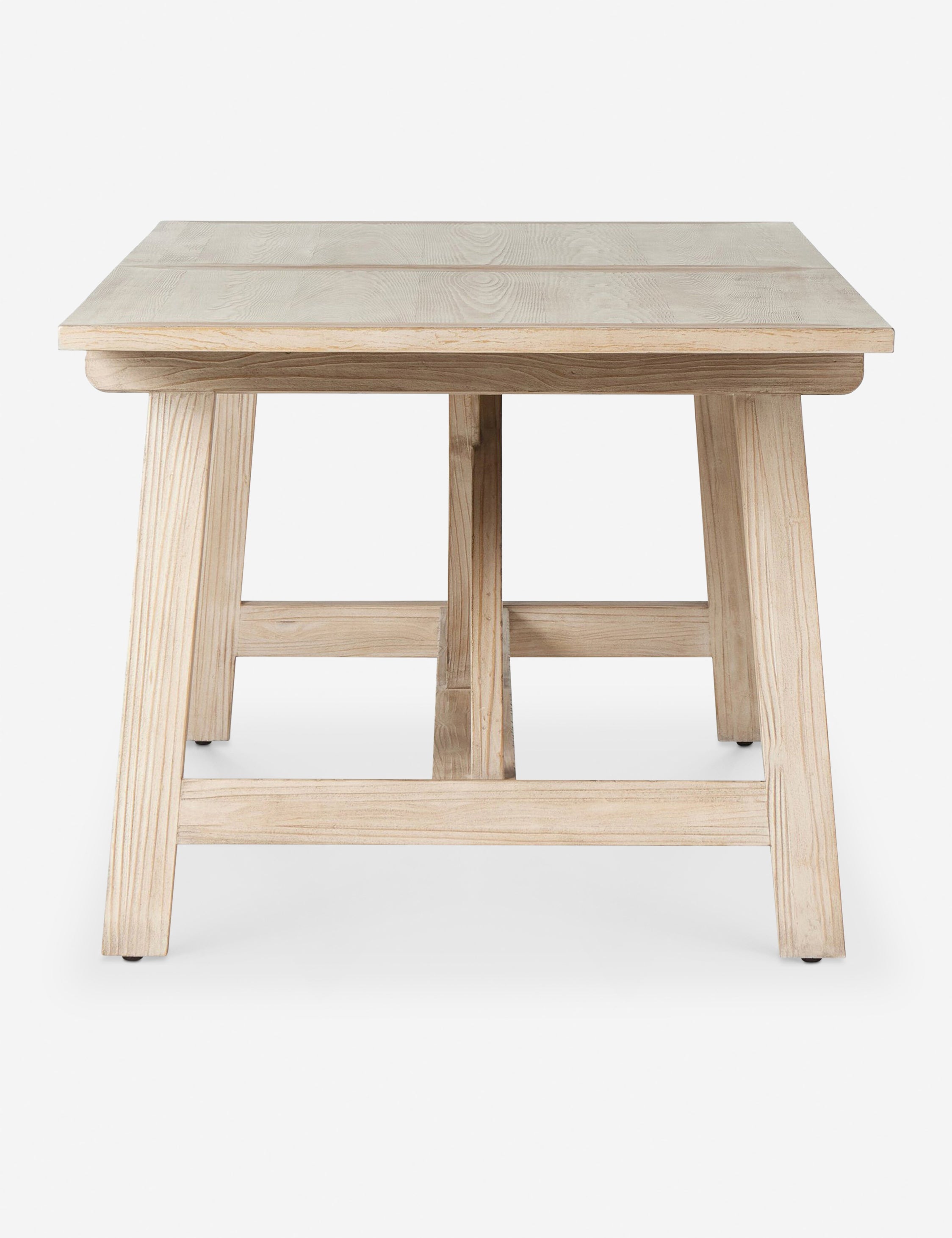 Premium Billet Dining Table - Solid Wood Modern Kitchen Table for 6 - Perfect for Family Dinners & Entertaining Guests