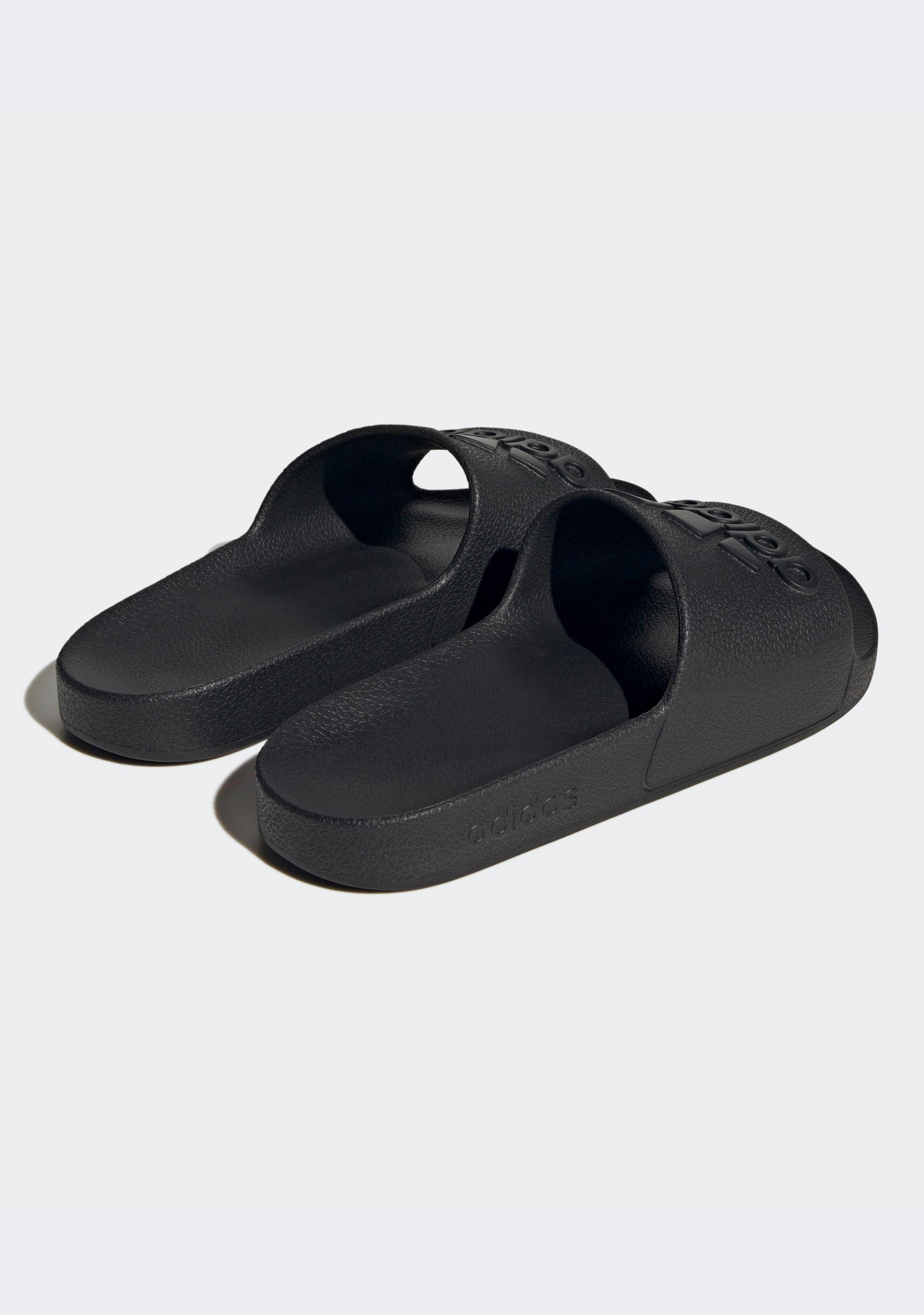 Adidas Men's Adilette Aqua Slides - Comfortable Waterproof Pool Sandals for Beach, Shower & Gym | Lightweight Quick-Dry Slides for Men