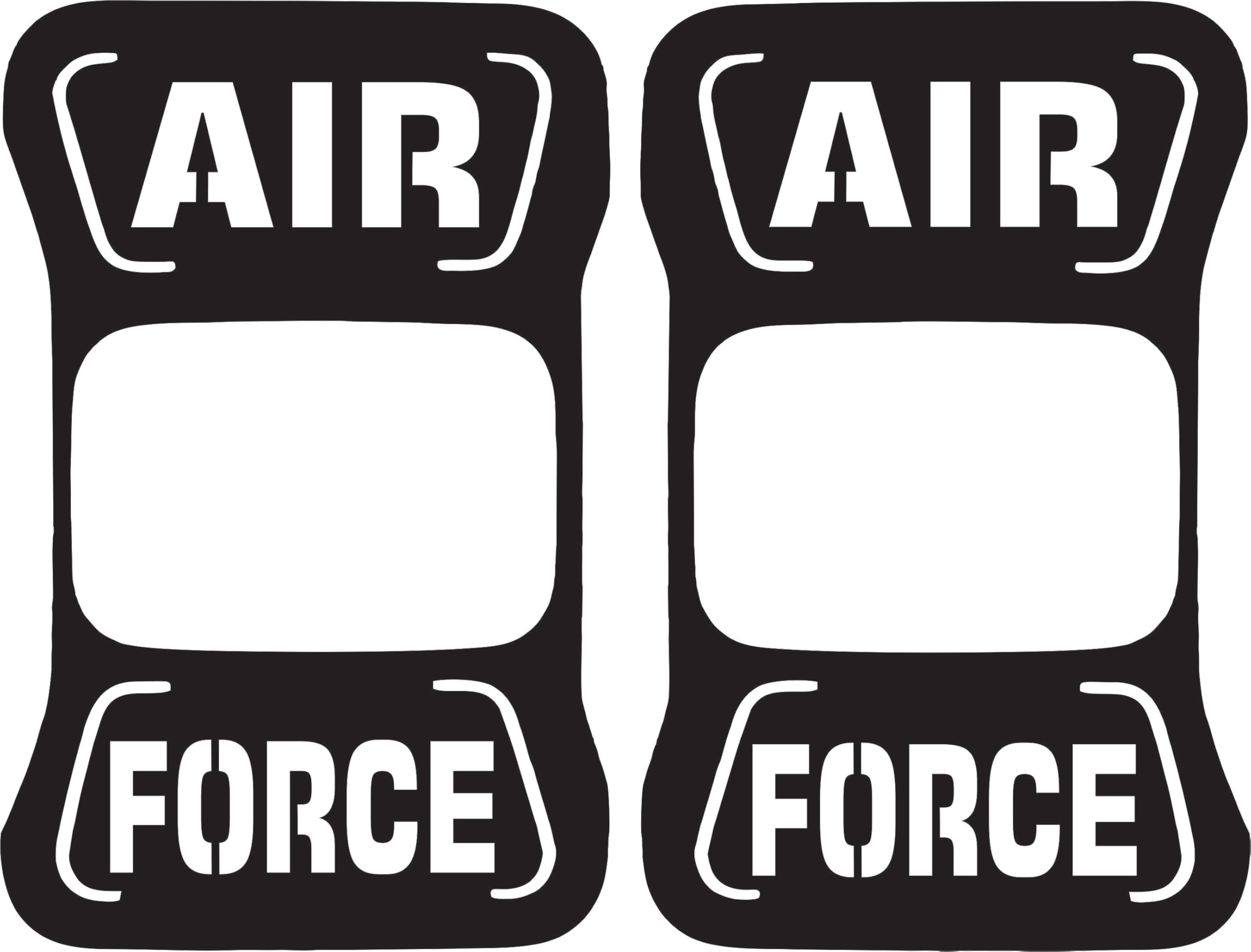 US Air Force Tail Lamp Light Covers for Jeep Gladiator - Durable Protective Covers for Off-Roading & Military Style Customization
