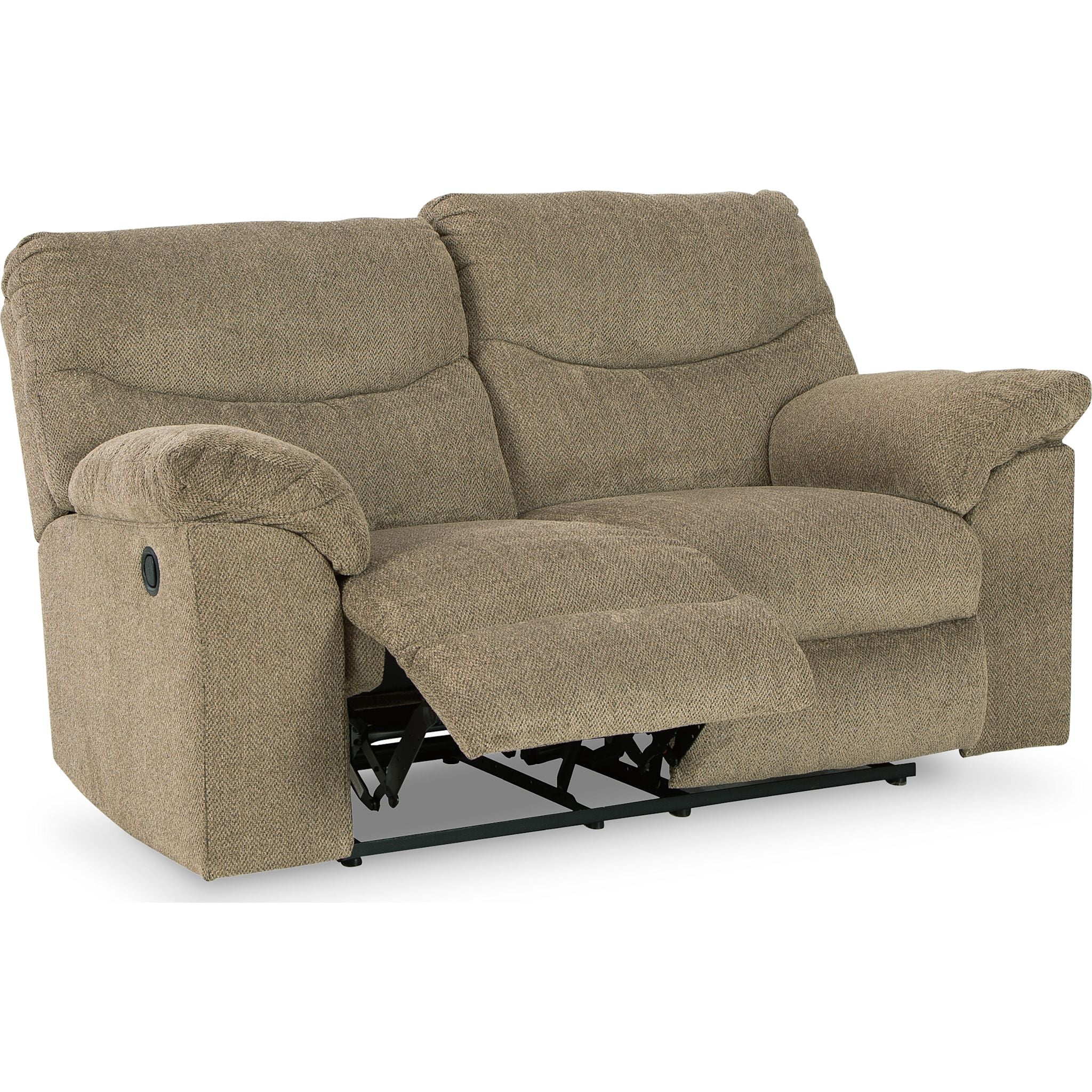 Alphons Reclining Loveseat - Modern Comfortable 2-Seater Sofa with Adjustable Backrest | Perfect for Living Room, Home Theater & Small Spaces