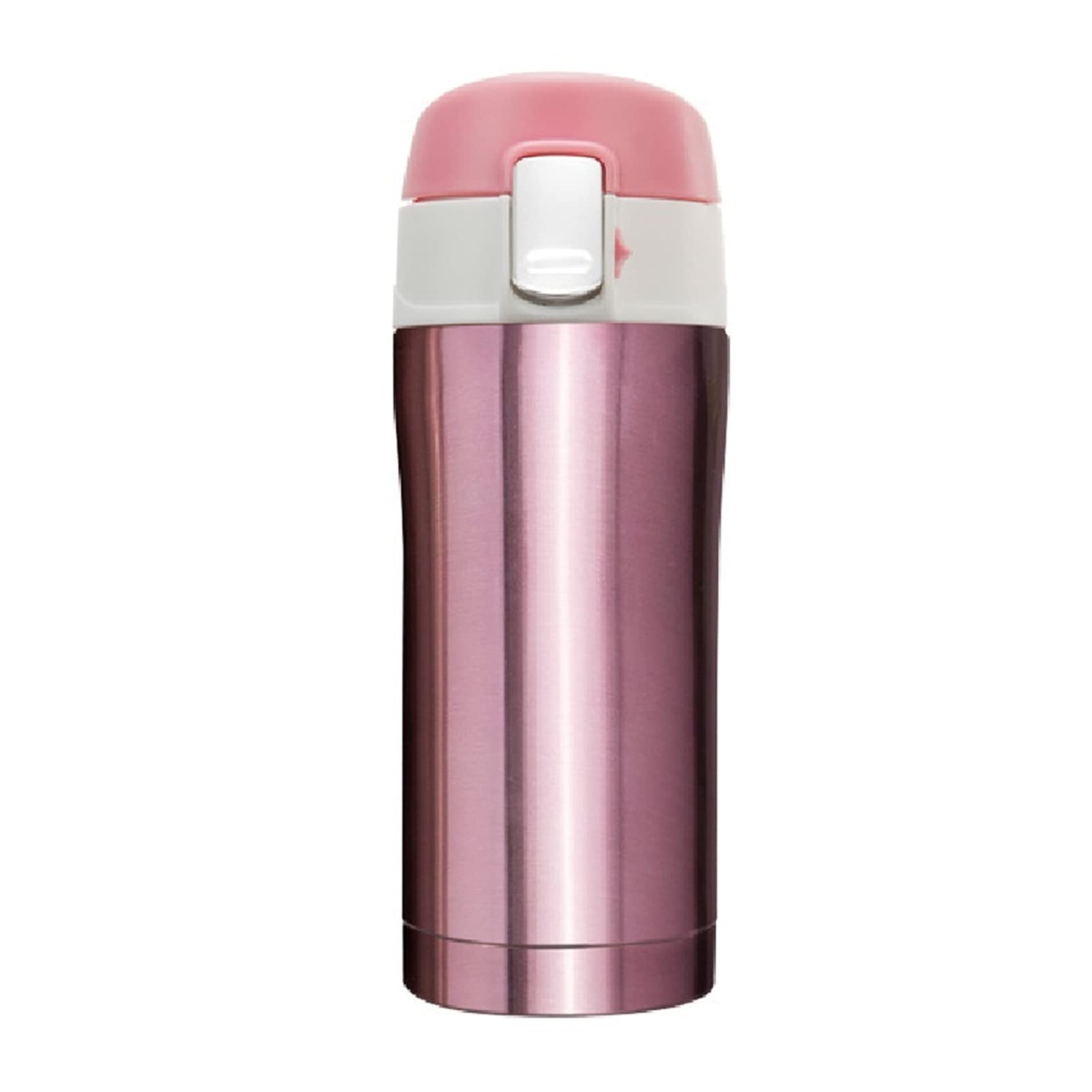 Premium 500ml Stainless Steel Vacuum Insulated Thermos - Double Wall Travel Coffee Mug for Hot & Cold Beverages - Leak Proof Design for Office, Home, Camping & Commuting (Silver)