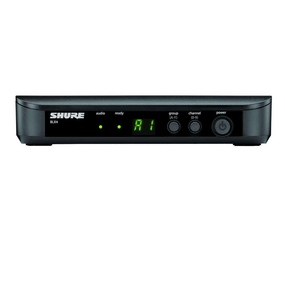 Shure BLX14 Wireless Microphone System Base - No Headset Included | Professional Audio Equipment for Live Performances, Public Speaking & Studio Recording