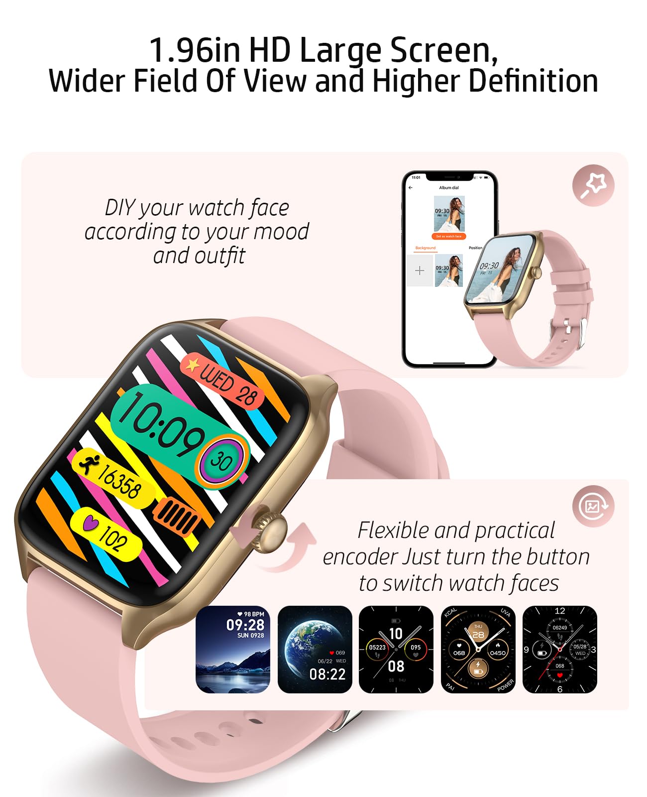 Smart Watch for Women - 1.96