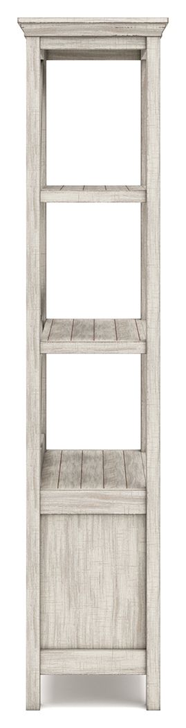 Stylish Whitewash Large Bookcase for Home & Office - Perfect for Living Room, Bedroom, or Study Organization