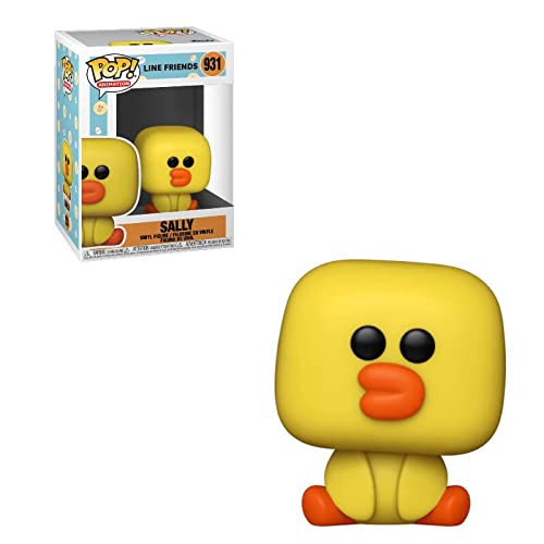 Funko Pop! Vinyl Figure - Sally from Line Friends | Collectible Anime Character | Includes Free Pop Protector Case | Perfect for Display, Gifts & Anime Collections