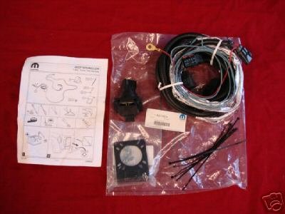 OEM Mopar Jeep Wrangler JK 7-Pin Trailer Wiring Harness Kit - Perfect for Towing Trailers, Boats & Campers
