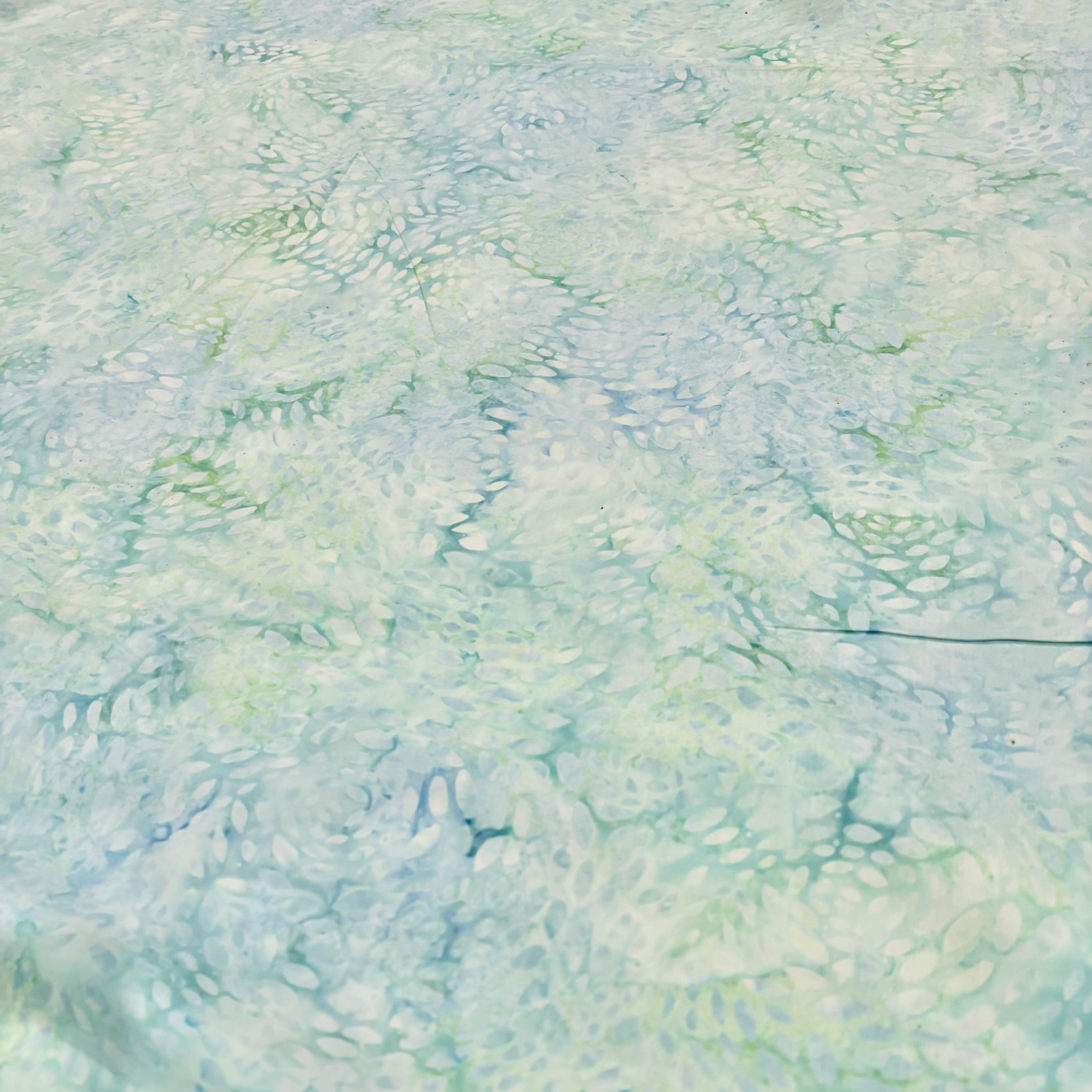Batik Backing Monet's Pond - Premium Fabric for Quilting, Home Decor & DIY Crafts | Perfect for Bedspreads, Wall Hangings & Scarf Making