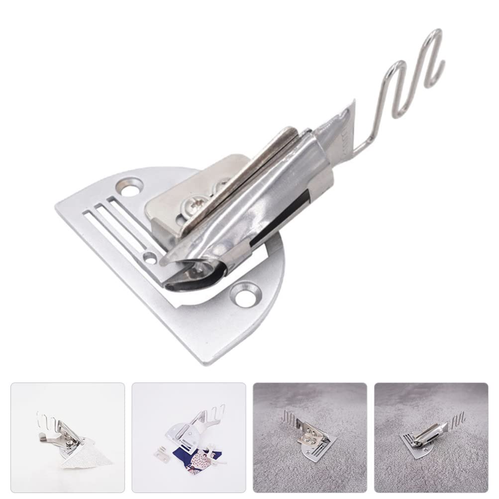 Right Angle Binding Tube Attachment for Sewing Machine - Professional Binder Presser Foot for Overlock & Edge Binding - Perfect for Quilting, Garment Sewing & DIY Projects
