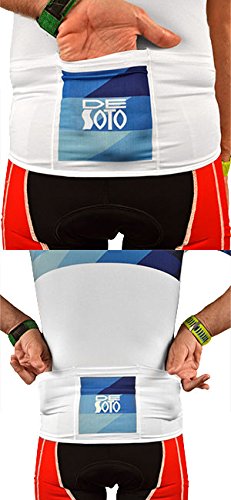 De Soto Skin Cooler Full Zip Triathlon Top Short Sleeve - FVSC - Perfect for Triathlon Training & Hot Weather Workouts