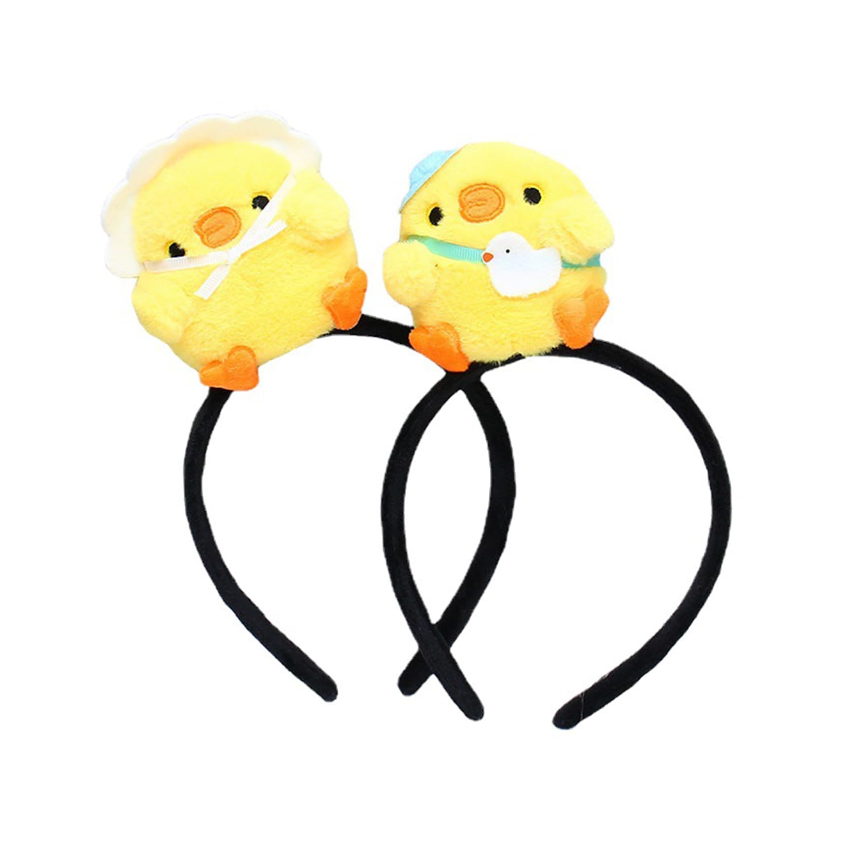 2 Pack Cute Chicken Headband - Fun Animal Costume Accessories for Chicken Themed Parties, Halloween & Cosplay